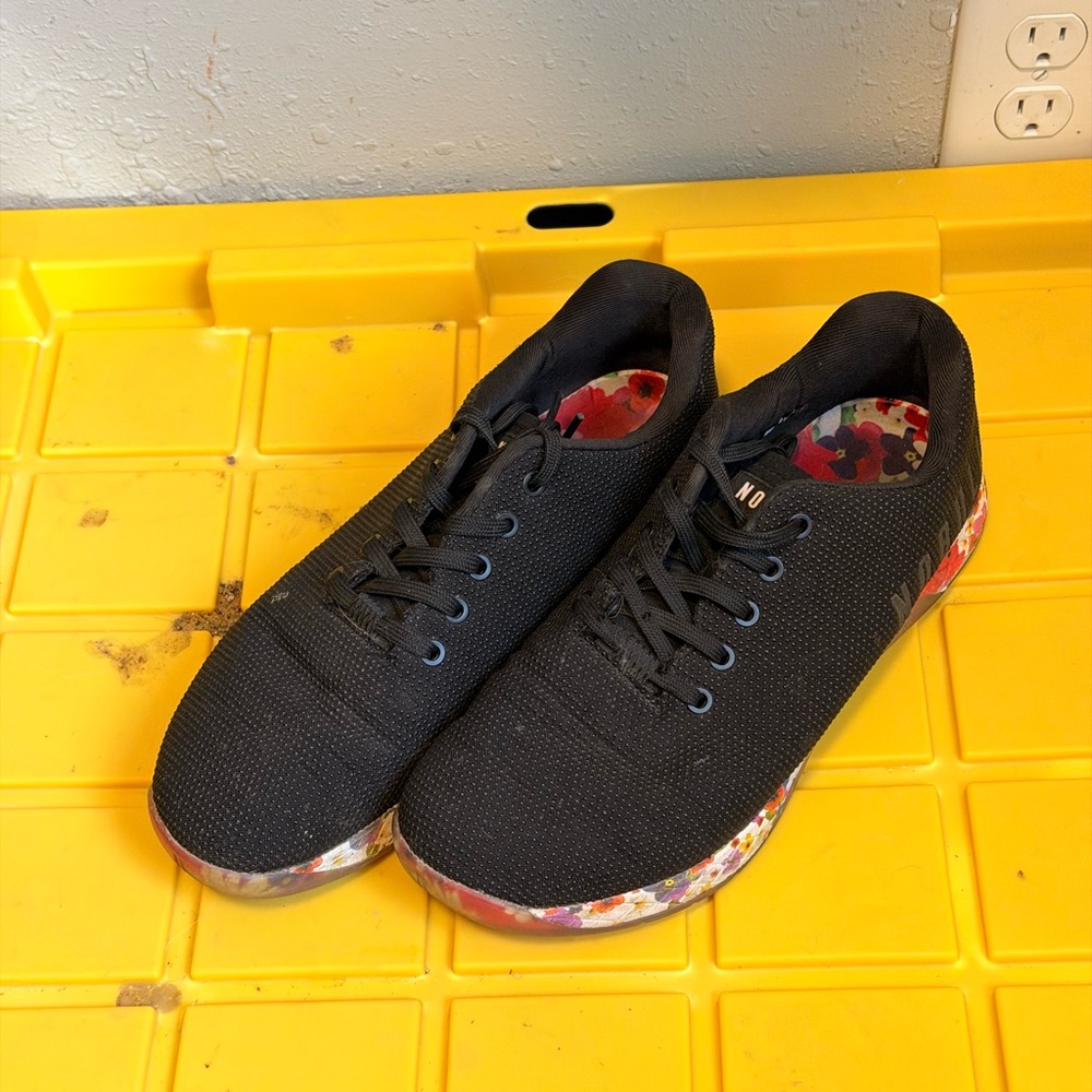 NOBULL Black and Multicolor Men's Sneakers